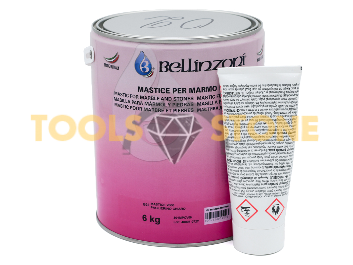 Клей Bellinzoni 02 (4л) полиэфирный, светло-бежевый, густой.