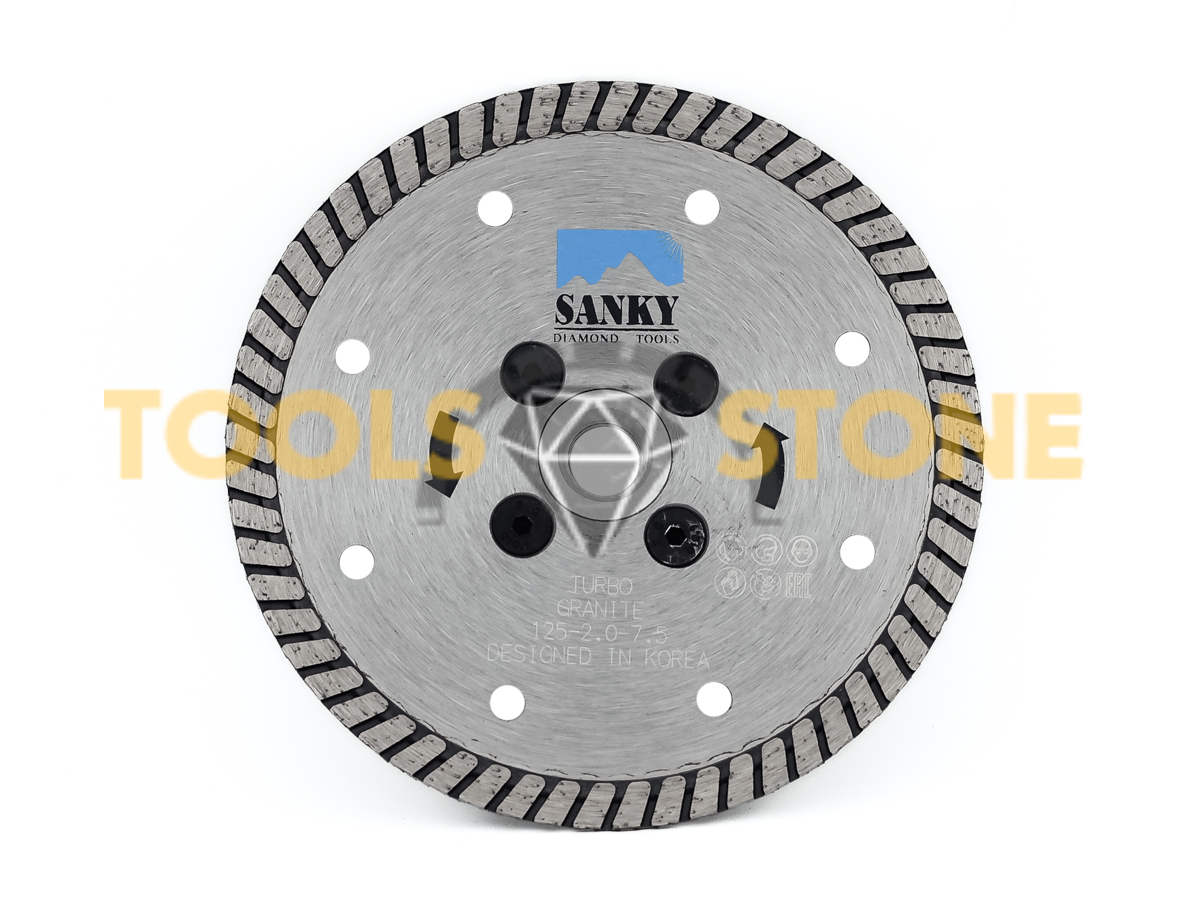 Диск отрезной D125 TG с фланцем (SANKY)