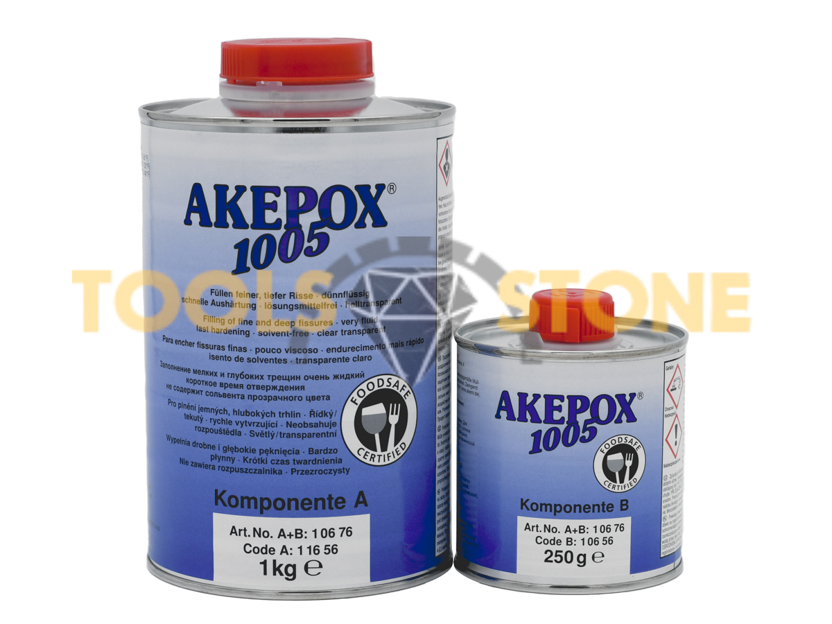 Эпоксидный клей  AKEPOX 1005 (Akemi) 1.25кг. (жидкий прозрачный)