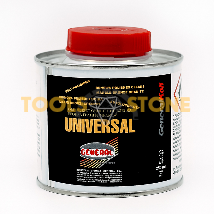 Пропитка - полироль для камня GENERAL Universal 250ml (Италия)