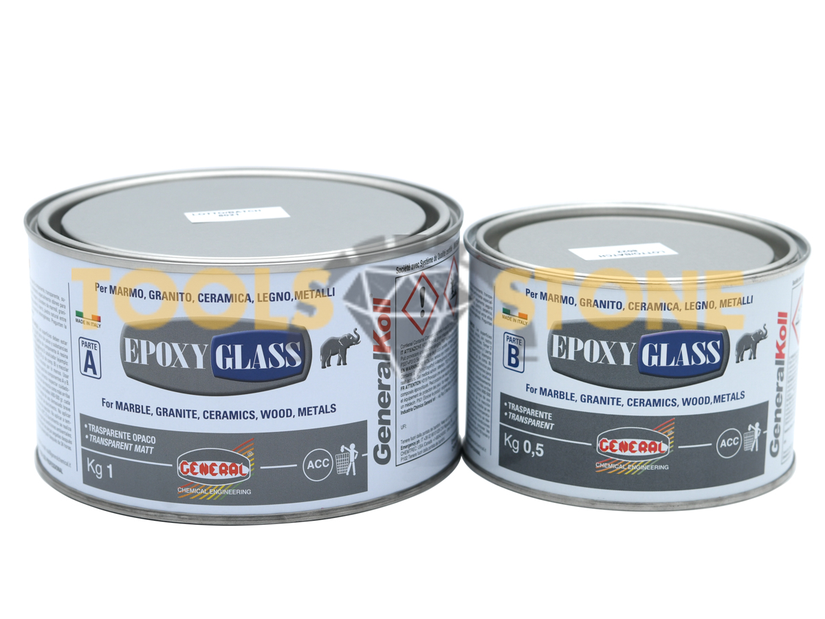 Клей GENERAL EPOXY GLASS Эпоксидный, густой. клей 1,5кг.