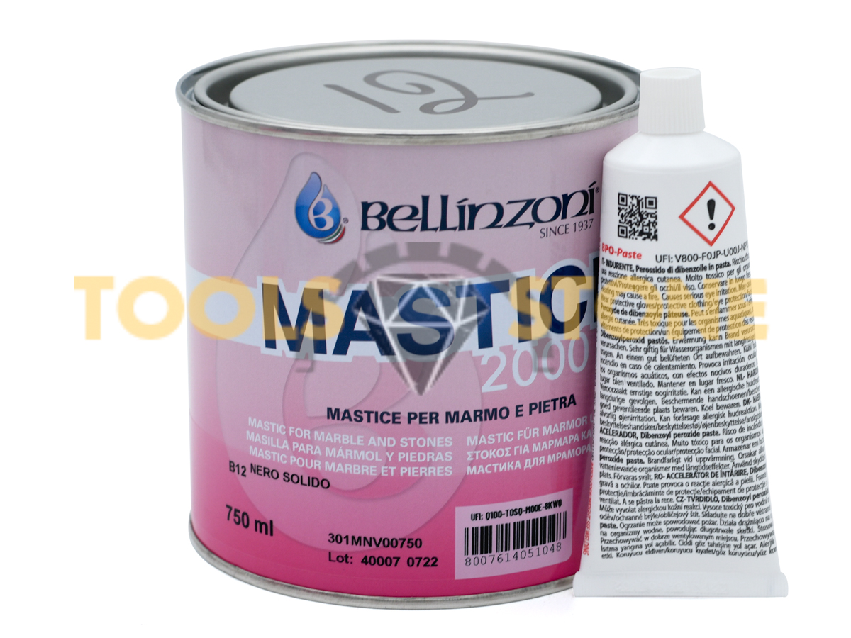 Клей Bellinzoni 12 (0,75) полиэфирный, чёрный, густой.